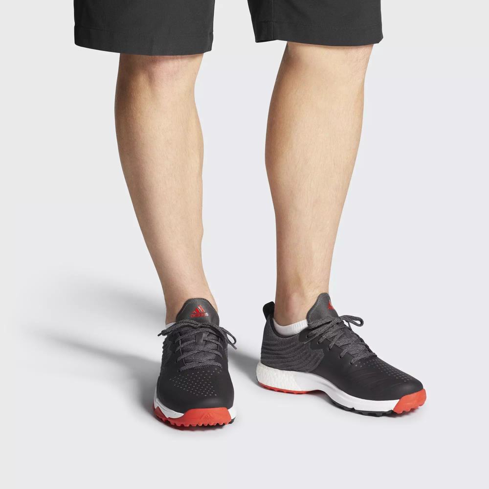 Adidas Adipower 4orged S Wide Tenis De Golf Negros Para Hombre (MX-72815)